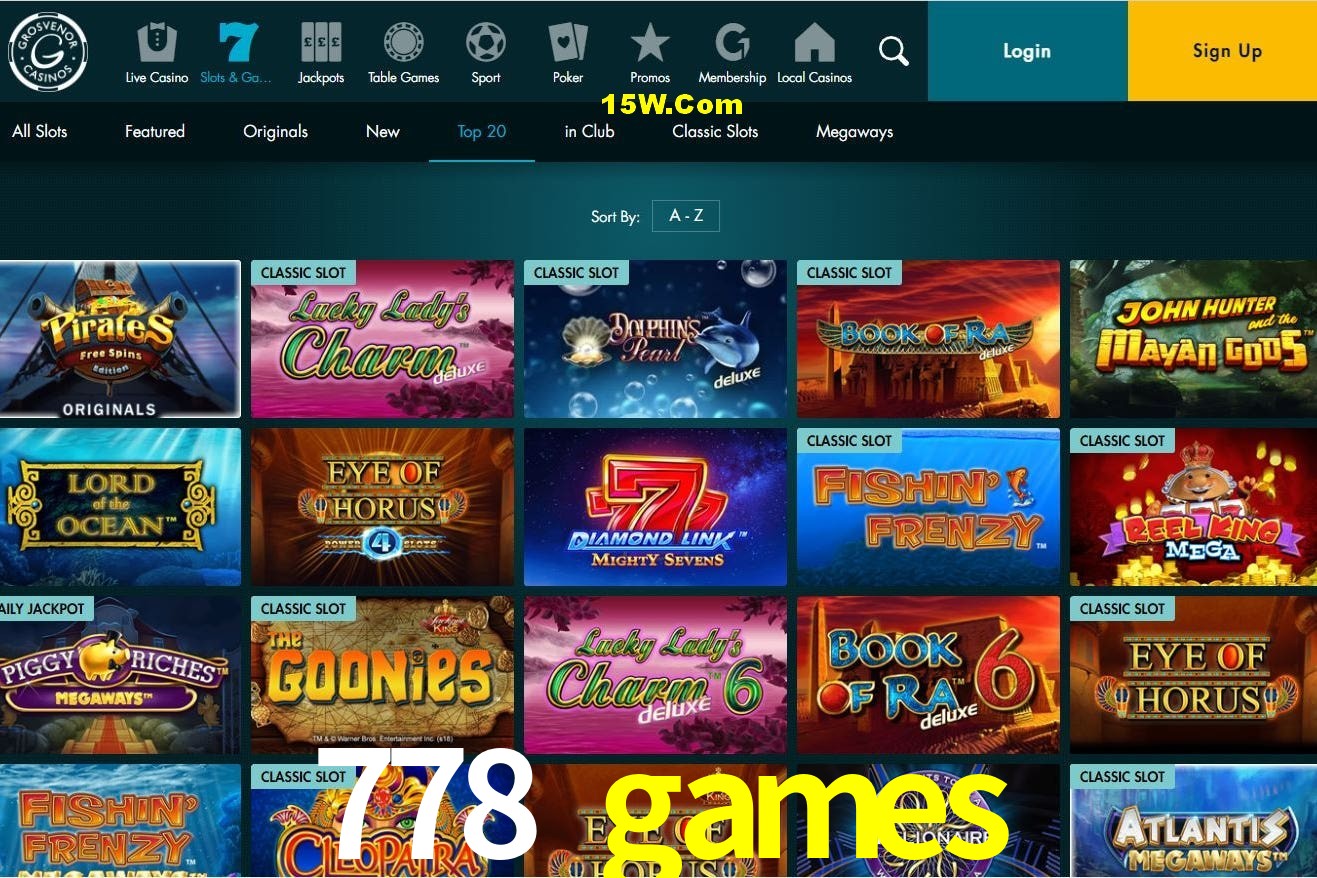 Slot Games 778 games